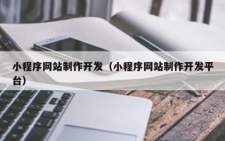 定边小程序网站制作开发（小程序网站制作开发平台）